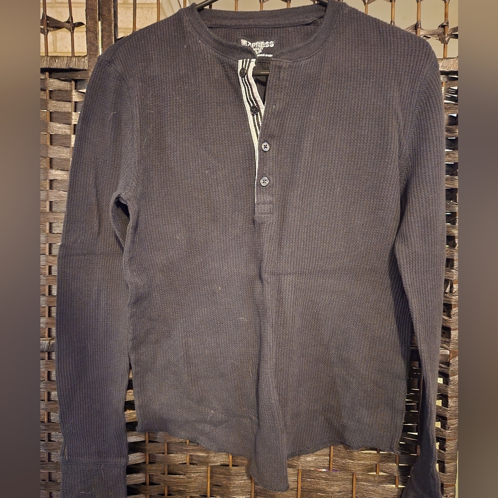 Men's Henley long sleeve